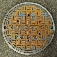 N. Y. C.SEWER <br> Made in india